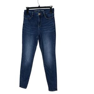 AEO Curvy Hi Rise Jegging Jeans Next Level Stretch Size 4 Short